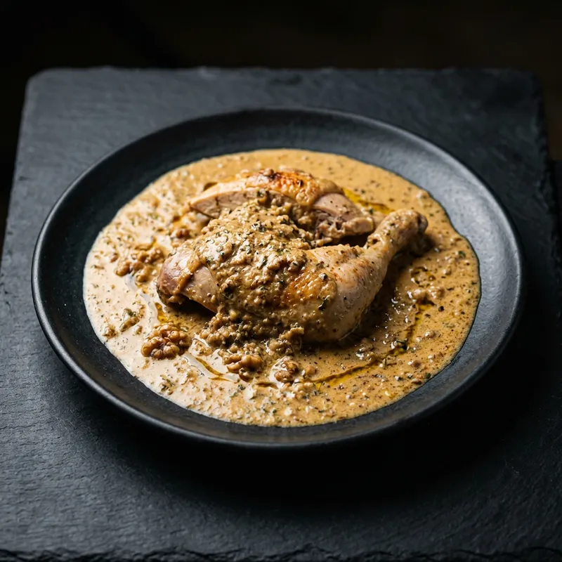 ქათამი ბაჟეში